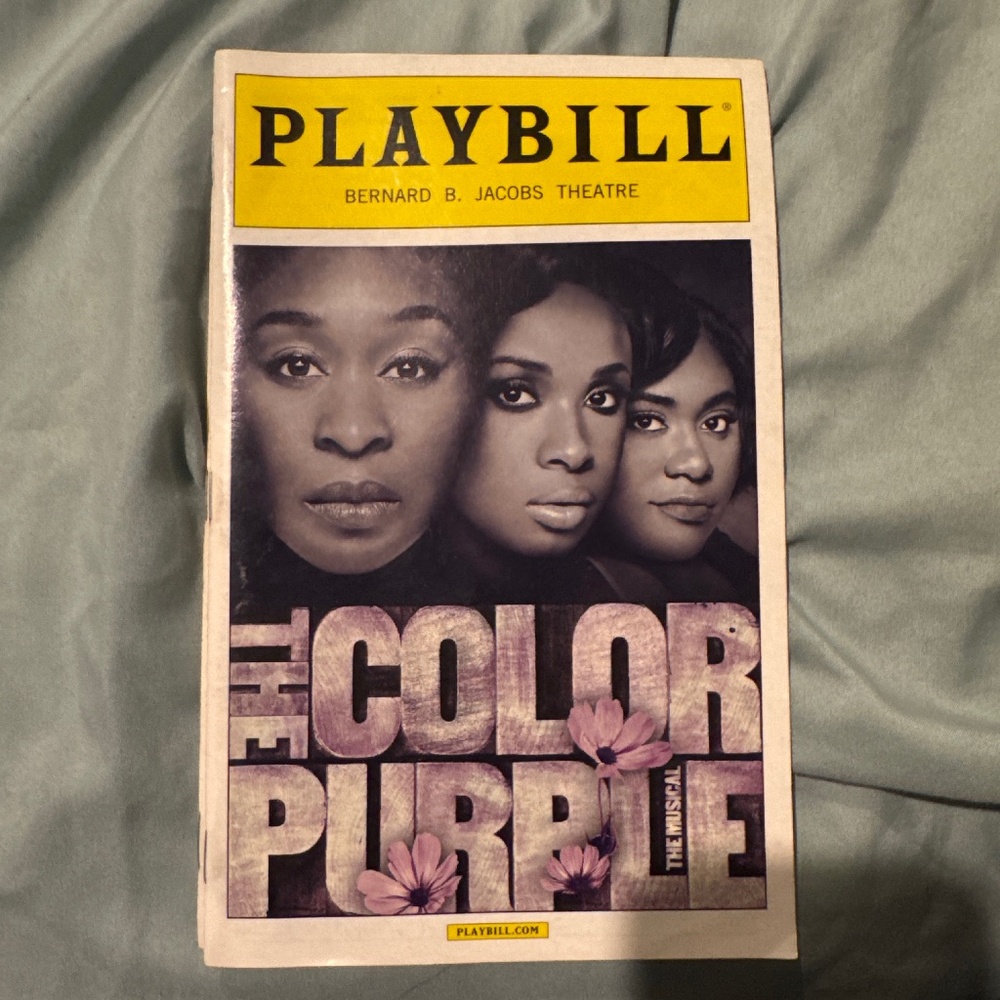 The Color Purple Playbill